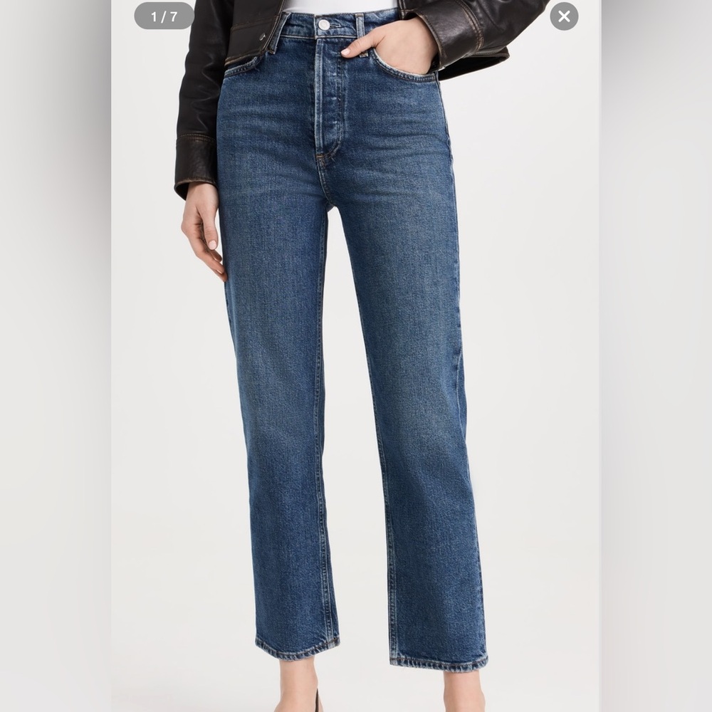 Agolde 90s pinch waist crop jeans